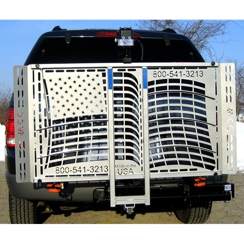 Veterans Patriotic Power Chair Electric Scooter Lift Carrier - US208