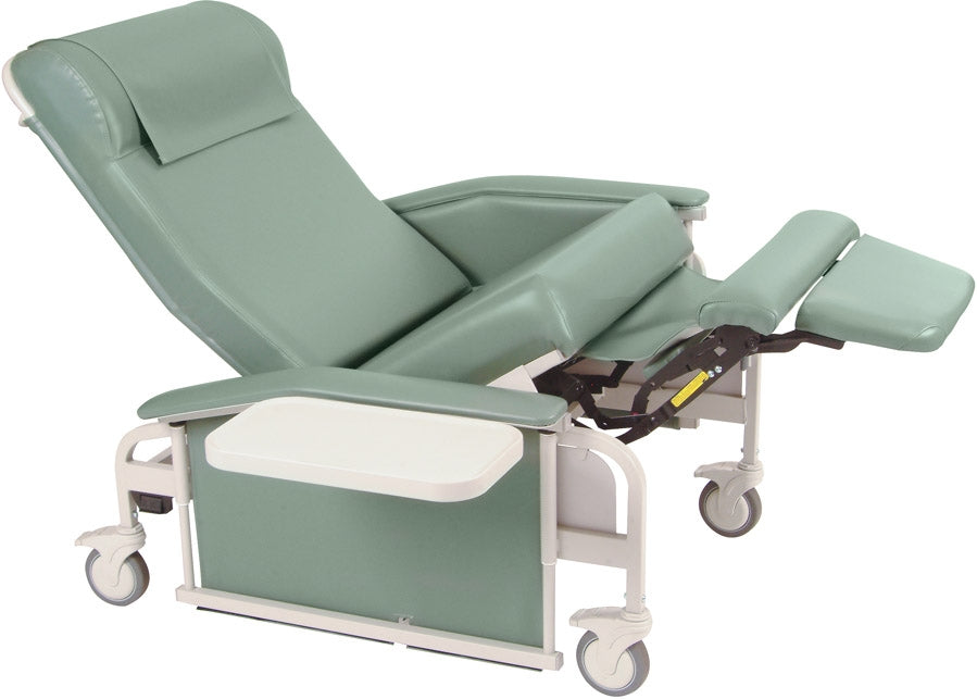 Winco 6570 XL Drop Arm Trendelenburg Bariatric CareCliner with Nylon Casters*