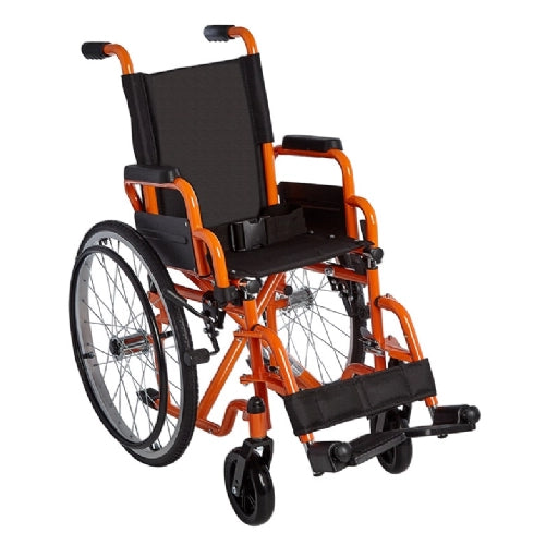 Ziggo Lightweight Wheelchair for Kids with Pop-Off Wheels – 12", 14", 16", 18"