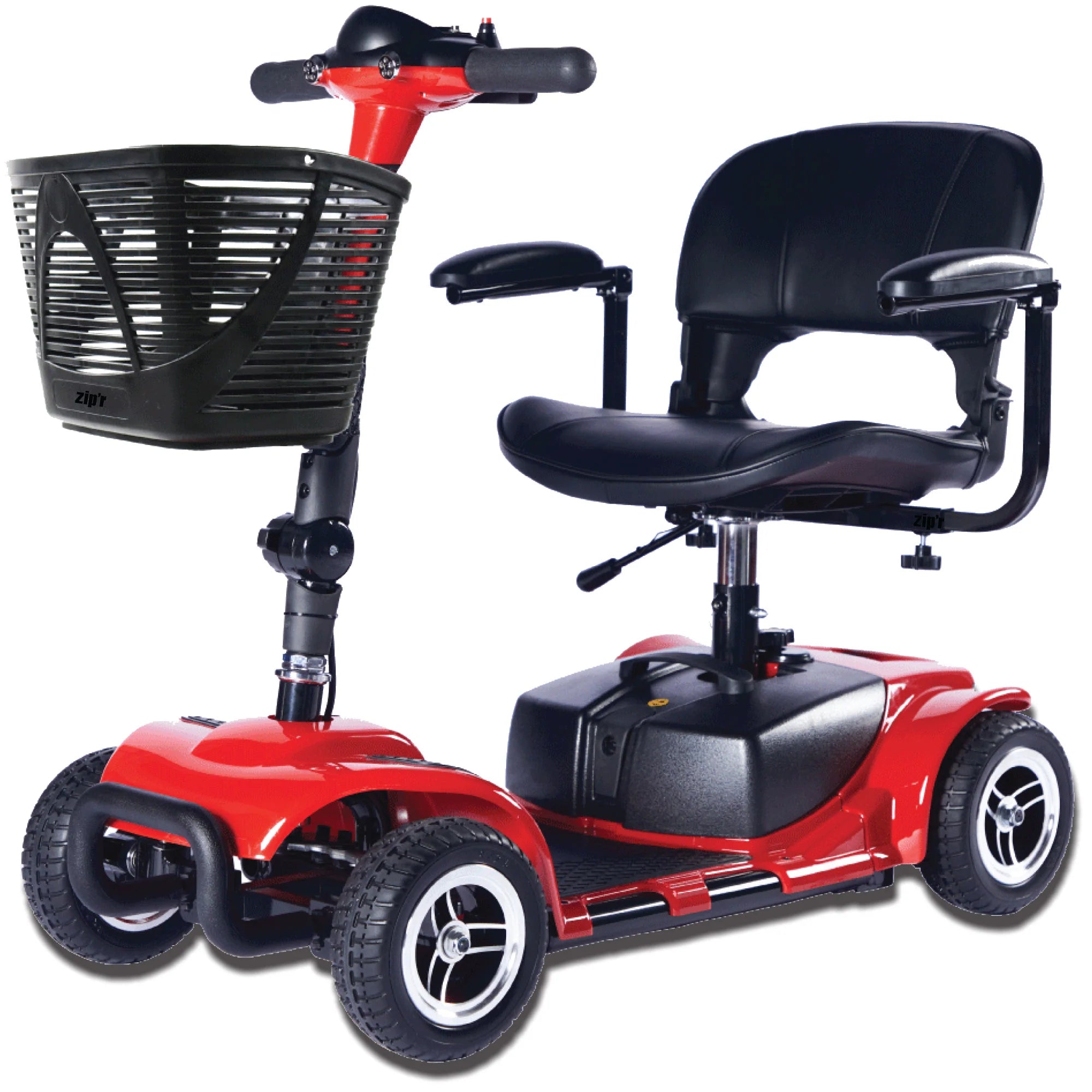 Zip’r Roo 4-Wheel Travel Mobility Scooter – Lightweight 5-Piece Design