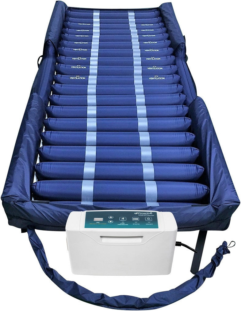 Protekt® Aire 4600DXAB Alternating Pressure Mattress System w/ Cell on Cell Base, Raised Side Bolsters 84600DXAB