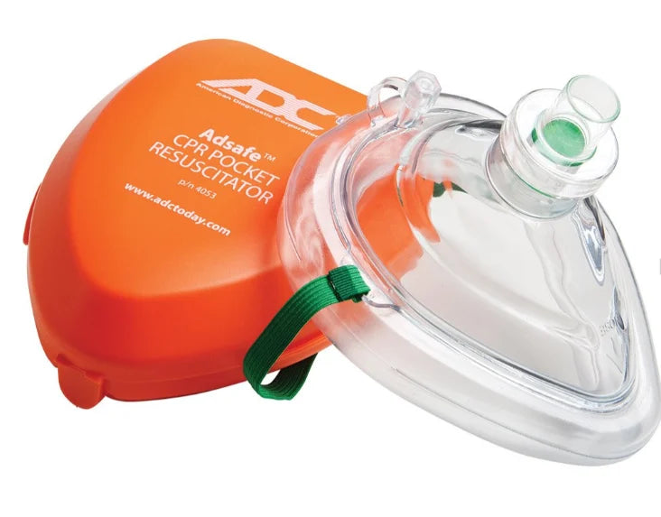 ADC Adsafe CPR Mask Pocket Resuscitator Kit