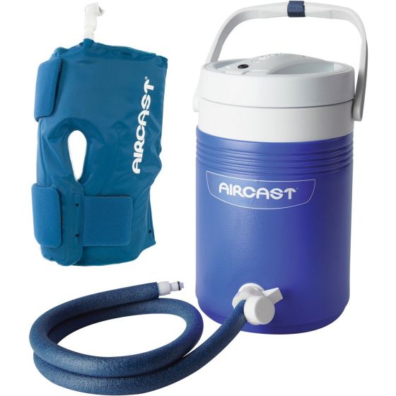 Aircast Knee Cryo/Cuff with Gravity Cooler – Integrated Cold & Compression Therapy