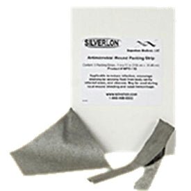 Silverlon Antimicrobial Silver Wound Packing Strip — High Potency, 1" x 12"