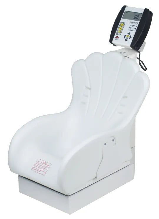 Detecto 8432 Digital Pediatric Chair Scale with Inclined Seat – 44 lb Capacity