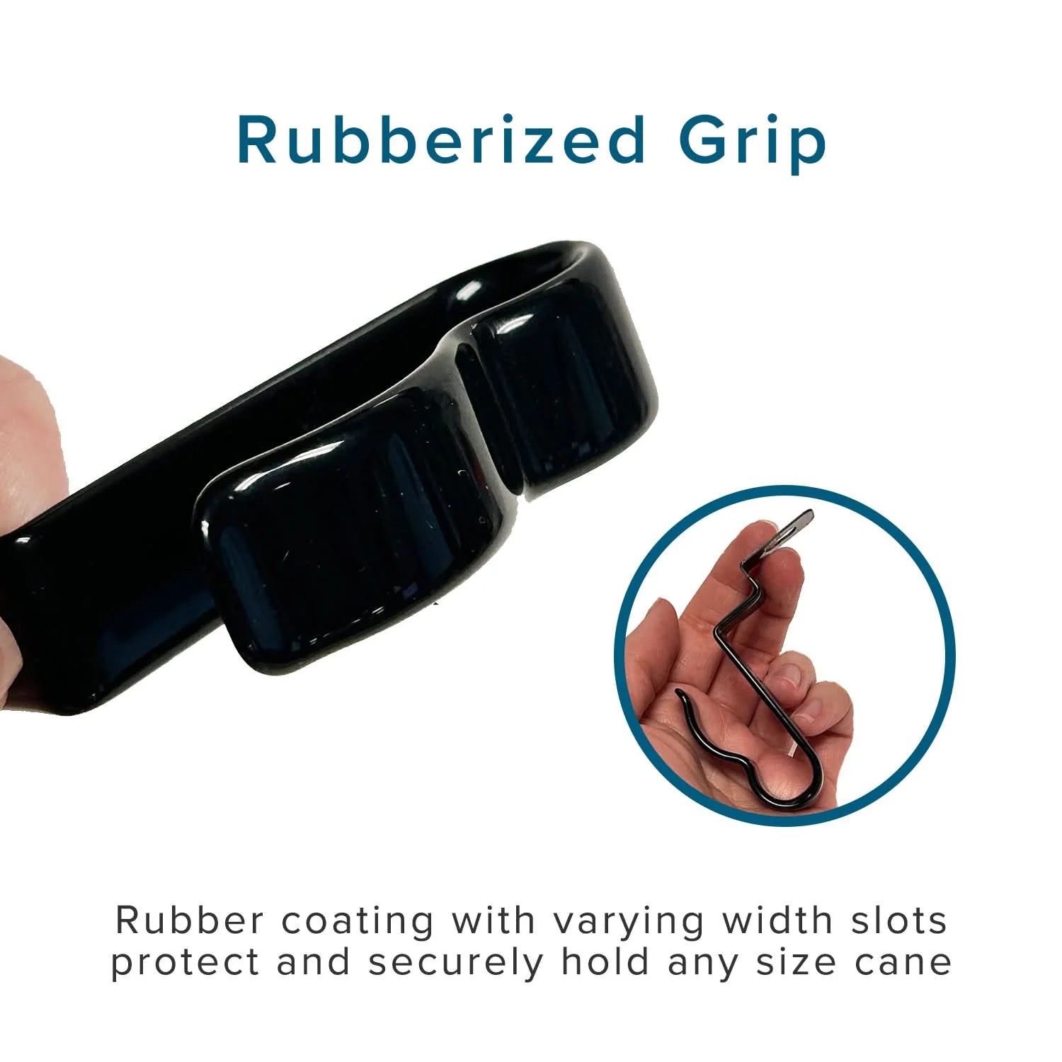 Pride Mobility Clip-Style Cane Holder Set – Compact Scooter Attachment