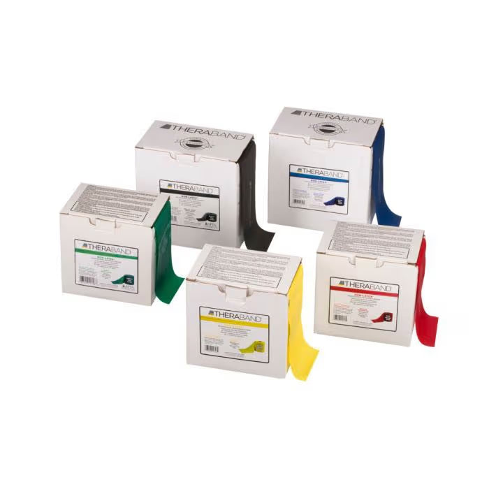TheraBand Professional Latex Resistance Bands, 50 Yd. Rolls