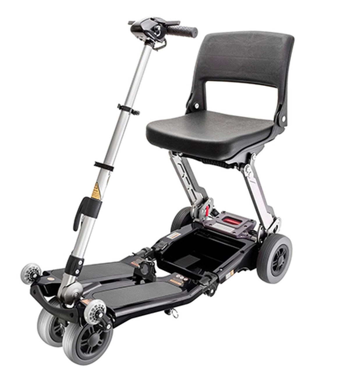 FreeRider Luggie Classic II Foldable Travel Scooter – 4-Wheel Travel Model (SLA Batteries)