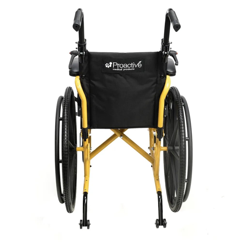 Blaze Pediatric Wheelchair – 12" or 14" Seat Folding Wheelchair for Kids - Medical Department Store