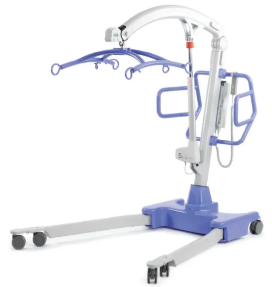 Hoyer Calibre Bariatric Electric Patient Lift – 850 lb Heavy-Duty Floor Lift