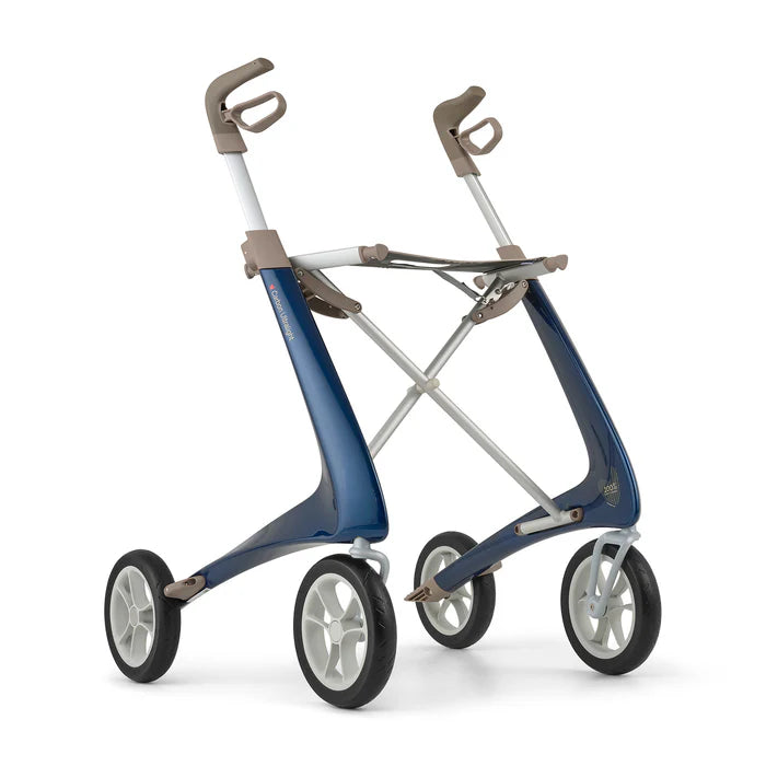 byACRE Carbon Ultralight Rollator – Carbon Fiber Lightweight Rollator Walker with Seat