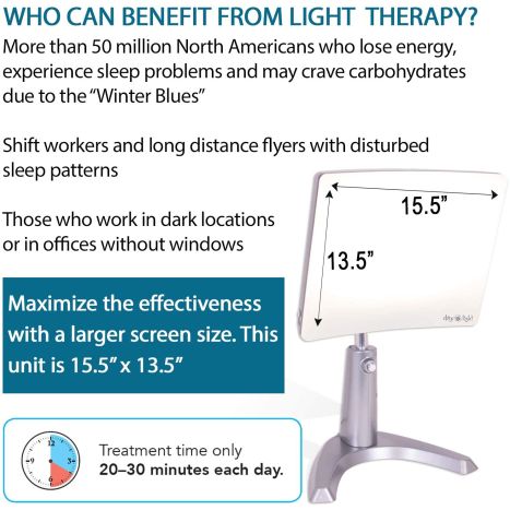 Carex Day - Light Classic Plus Light Therapy Lamp - Medical Department Store