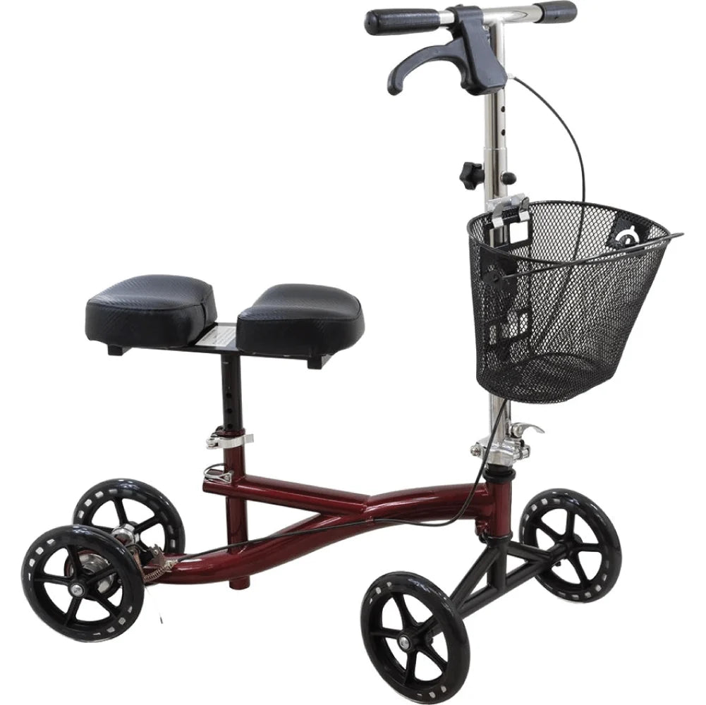 Roscoe Steerable Knee Scooter – Adjustable Knee Walker for Foot & Ankle Injury Recovery