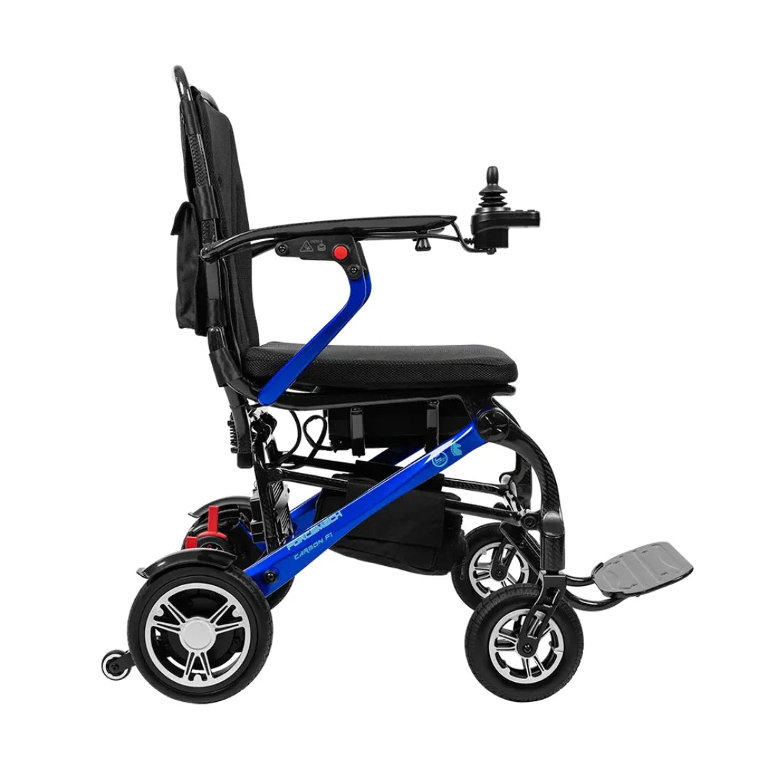 Forcemech Carbon F1 Ultralight Power Wheelchair - Only 33 lbs