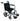 ProBasics Professional Aluminum Transport Chair with 12" Wheels