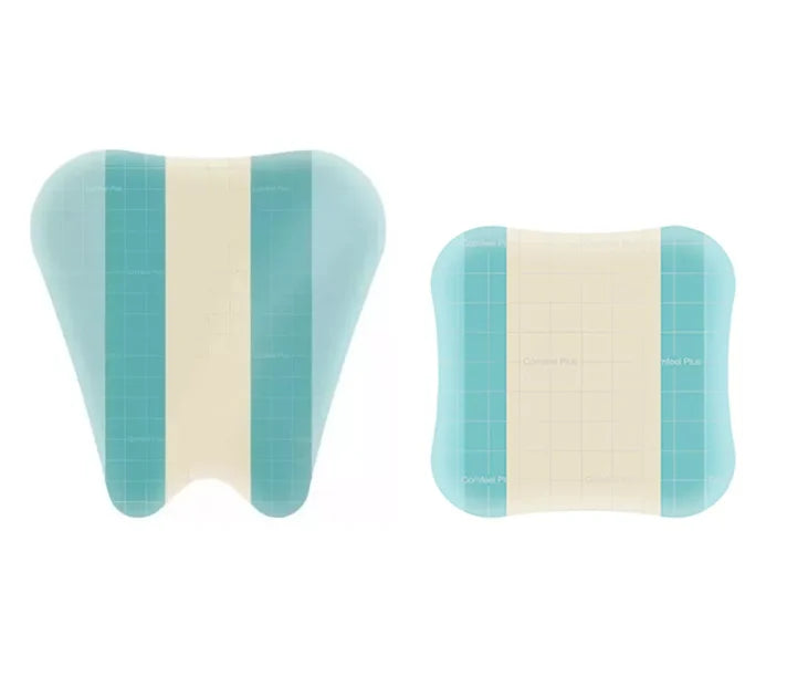 Coloplast Comfeel® Plus Ulcer Care Hydrocolloid Dressing — CMC + Alginate, Color Change Indicator, 5 Sizes