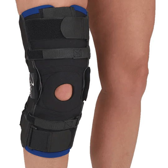 DeRoyal HyperControl Knee Brace – Zero - Friction Ligamentous Security - Medical Department Store