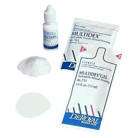 DeRoyal Multidex Maltodextrin Wound Dressing Powder — Hydrophilic, 3 Sizes - Medical Department Store
