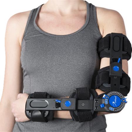 DeRoyal Warrior Post - Op Elbow Brace – Zero - Friction ROM Recovery - Medical Department Store