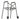 Drive Air - Go Walker Lightweight Folding Aluminum Design - Medical Department Store