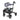 Drive Hugo Explore Side - Fold Rollator Walker – Lightweight All - Terrain Rollator with Seat - Medical Department Store