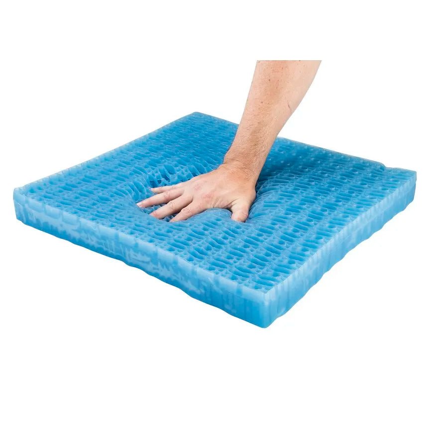 Drive Medical DualEase Gel Cushion 14992 – Dual - Sided Wheelchair Pressure Relief Cushion - Medical Department Store