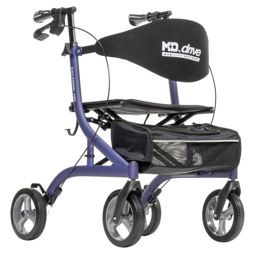 Drive Medical MD by Drive Excursion X20 Rollator - Medical Department Store