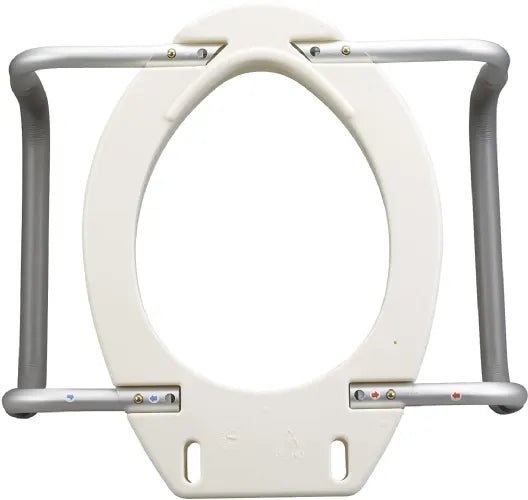 Drive Medical Premium Toilet Seat Riser with Removable Arms - Medical Department Store