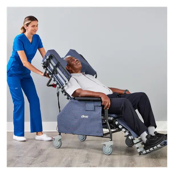 Drive Medical Rose Comfort Max Tilt & Recline Chair with Casters - Medical Department Store