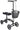 Drive Medical Steerable Knee Walker 796 – Adjustable Knee Scooter for Foot & Ankle Inju - Medical Department Store