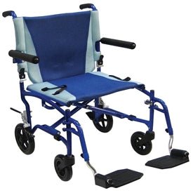 Drive TS19 TranSport Aluminum Transport Chair — 14.5 lb