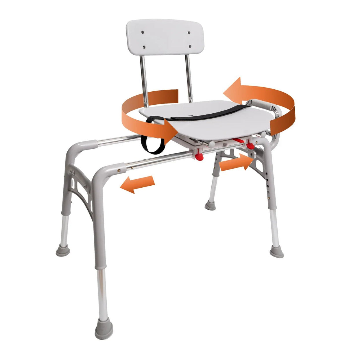 Eagle Health 80662 Swivel Sliding Transfer Bench — MOD Series - Medical Department Store