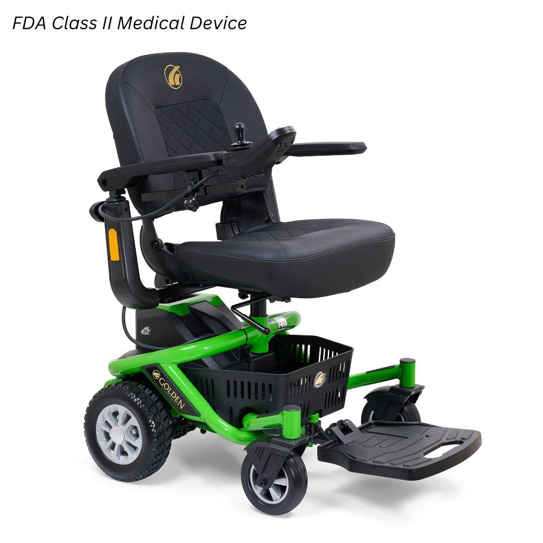 Golden LiteRider Envy Electric Travel Power Wheelchair GP162