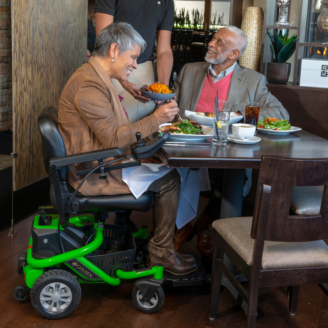 Golden LiteRider Envy Electric Travel Power Wheelchair GP162