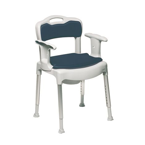 Etac Swift Commode Chair – 3 - in - 1 Height - Adjustable Shower & Bathroom Aid - Medical Department Store