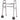 Extra - Wide Two - Button Heavy Duty Wheeled Walker - Medical Department Store