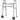 Extra - Wide Two - Button Heavy Duty Wheeled Walker - Medical Department Store