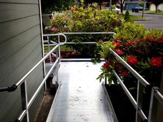 EZ-Access Pathway Aluminum Modular Wheelchair Access Ramp
