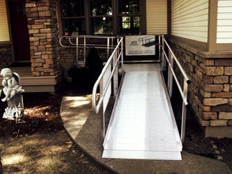 EZ-Access Pathway Aluminum Modular Wheelchair Access Ramp