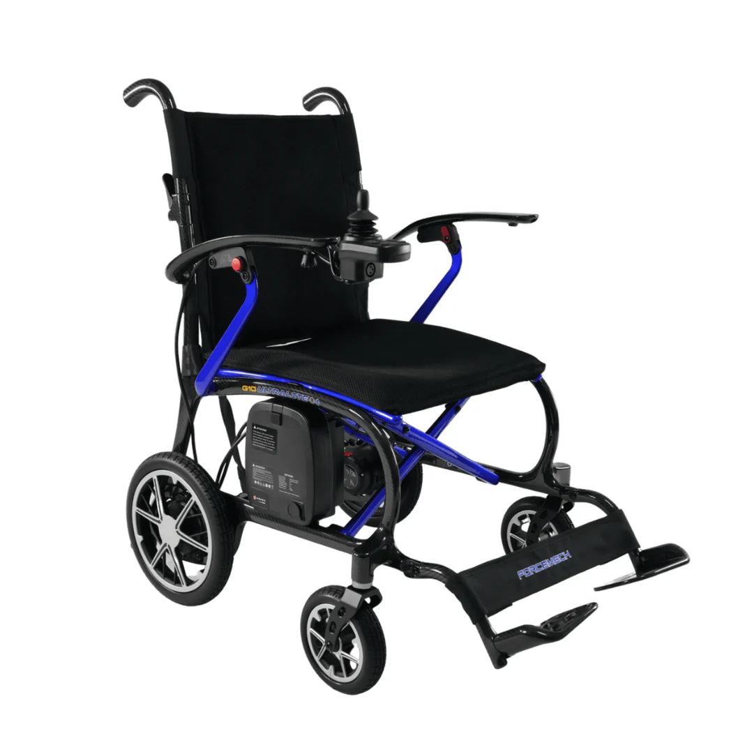 Forcemech Ultralite G10 Carbon Fiber Power Wheelchair