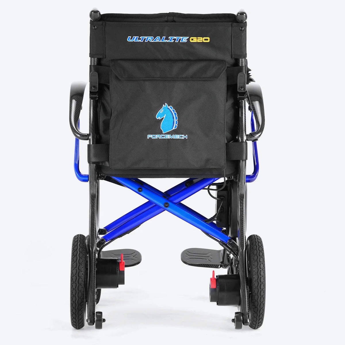 Forcemech Ultralite G20 PRO Carbon Fiber Folding Power Wheelchair 26lbs - Medical Department Store