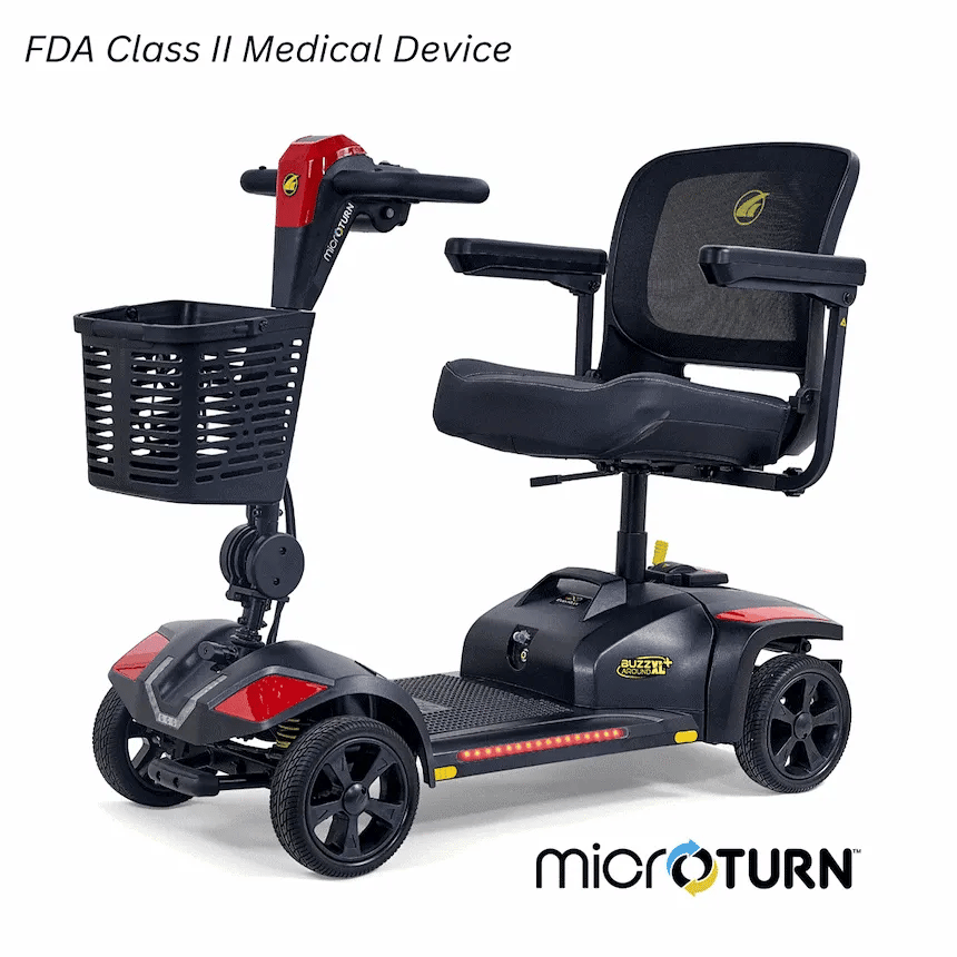 Golden Technologies GB152 Buzzaround XL+ 4 Wheel Scooter - Medical Department Store