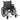 Drive Medical Sentra HD500 Heavy-Duty Bariatric Wheelchair – 500 lb Capacity,