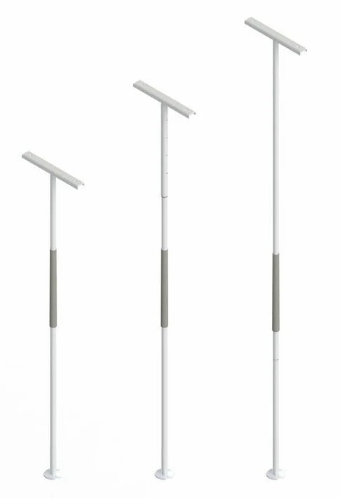HealthCraft SuperPole System SP-S Floor-to-Ceiling Transfer Pole for Bed, Bath & Toilet