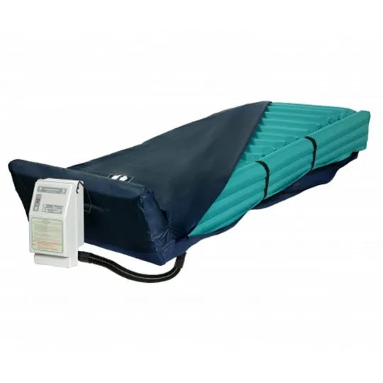 HybridSelect Low Air Loss Mattress Overlay System with Heel Protection