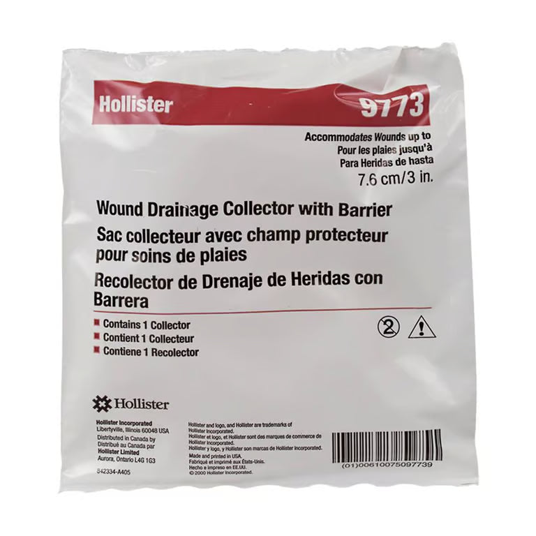 Hollister Wound Drainage Collectors with Barrier
