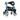 Hugo Hybrid Navigator Side - Folding Rolling Walker & Transport Chair - Medical Department Store