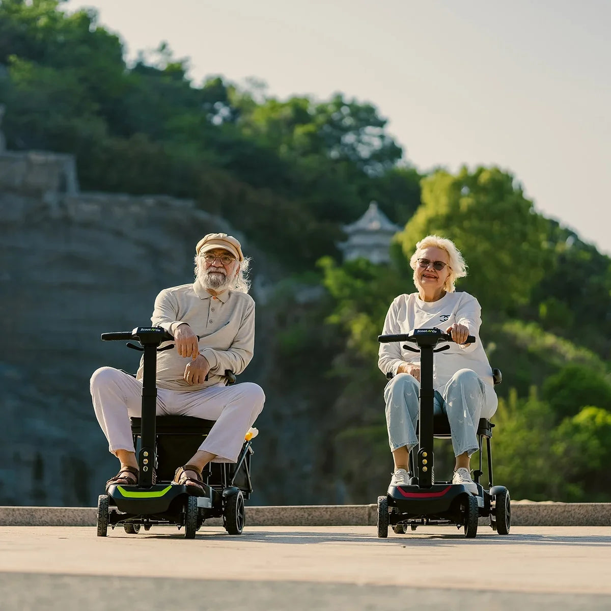 ScootNGo Lite Ultra-Light Folding Travel Mobility Scooter