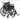 Invacare Tracer IV 20 Inches Desk - Length Arms Wheelchair hello - Medical Department Store