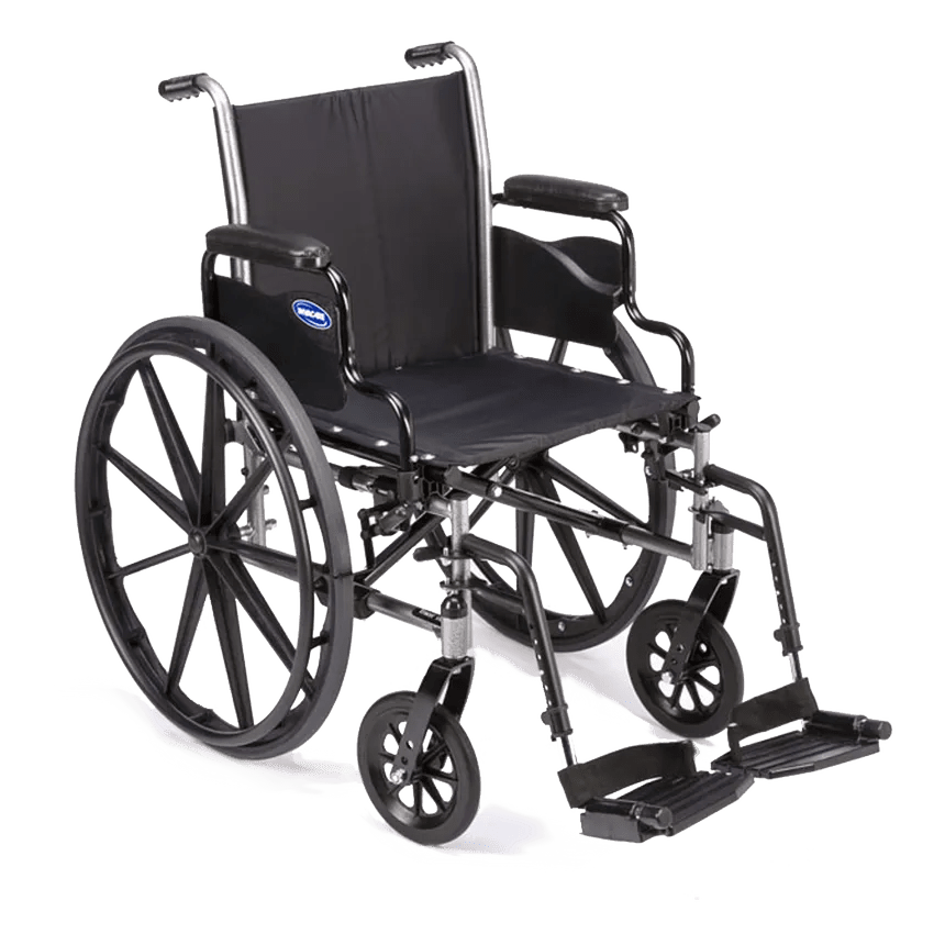 Invacare Tracer SX5 Lightweight Wheelchair – Dual Axle Folding Wheelchair, 250–300 lb Capacity - Medical Department Store